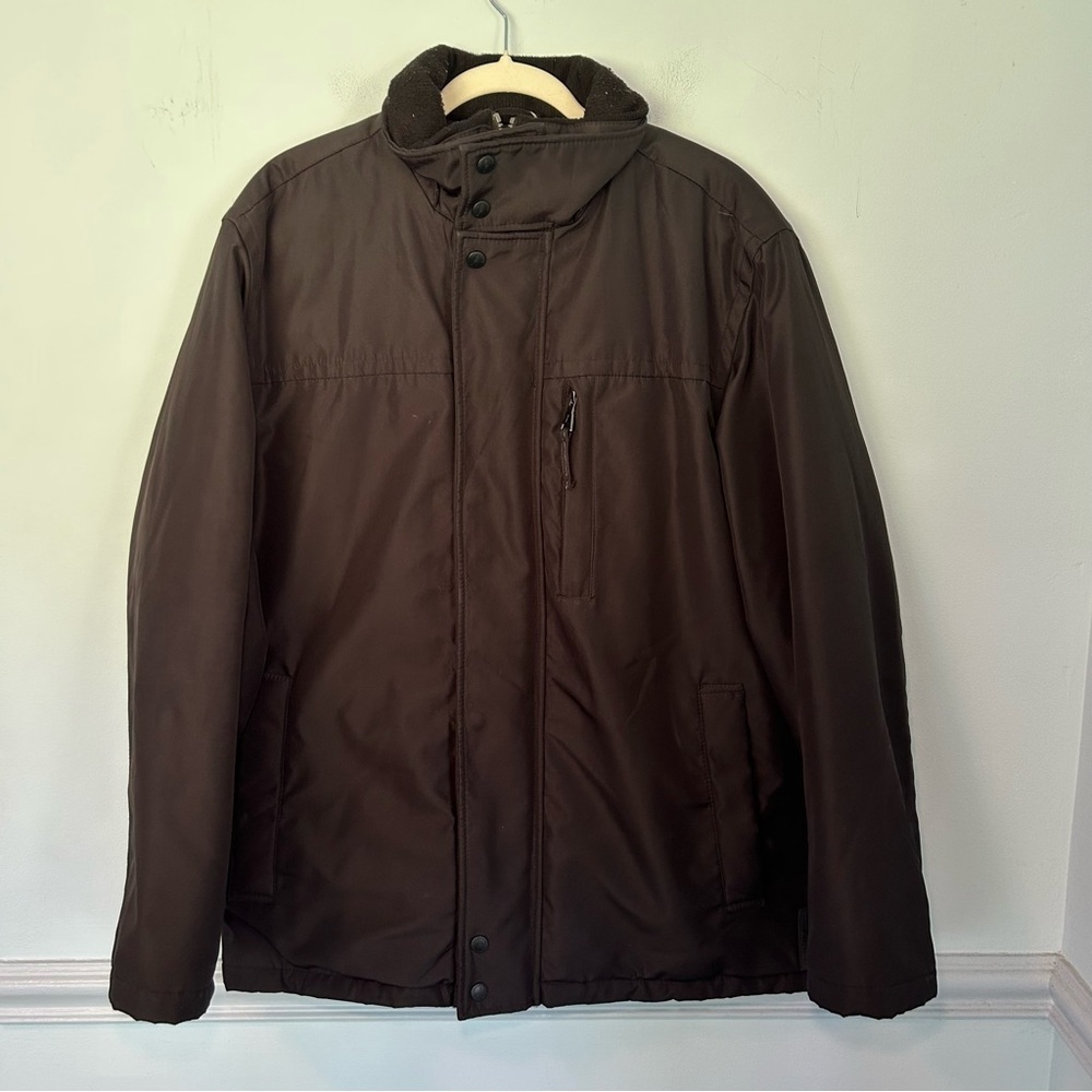 Weatherproof Black Full-Zip Winter Jacket Size Me… - image 1